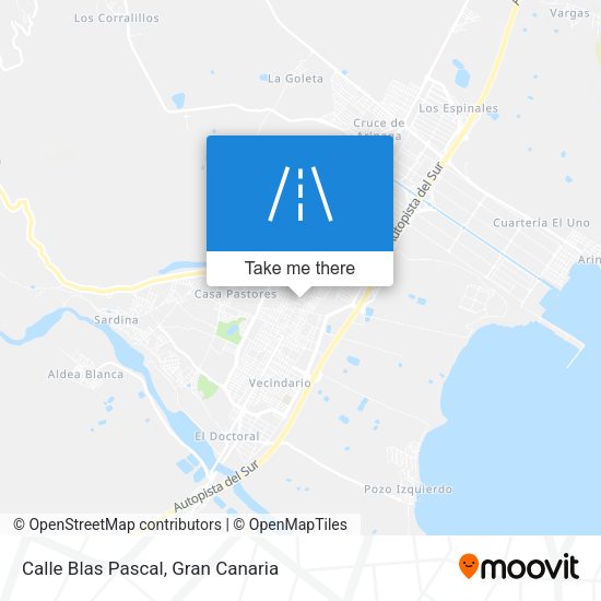 Calle Blas Pascal map