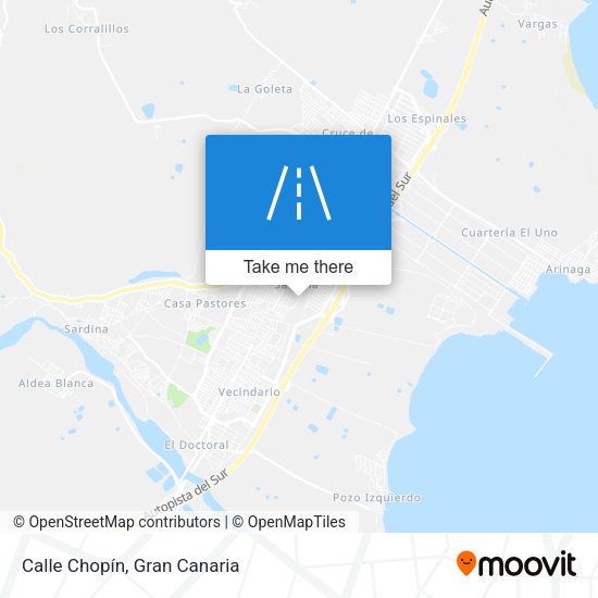 Calle Chopín map