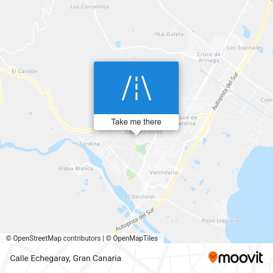 Calle Echegaray map