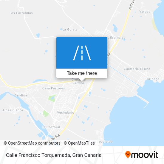 Calle Francisco Torquemada map