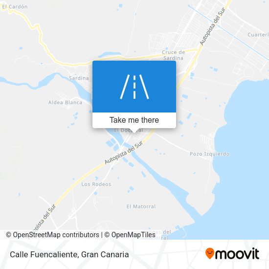 Calle Fuencaliente map
