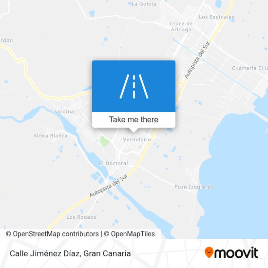 Calle Jiménez Díaz map
