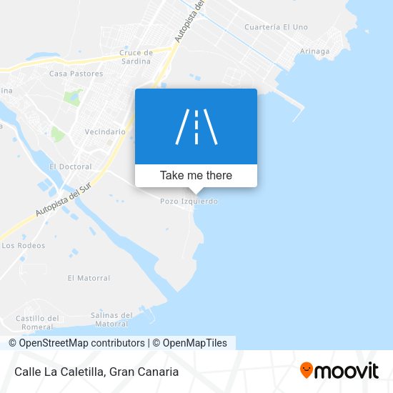 Calle La Caletilla map