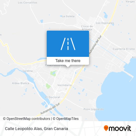 Calle Leopoldo Alas map