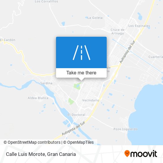 mapa Calle Luis Morote