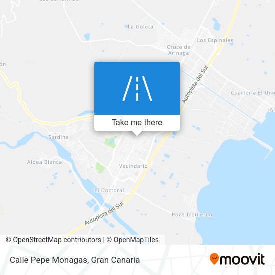 Calle Pepe Monagas map