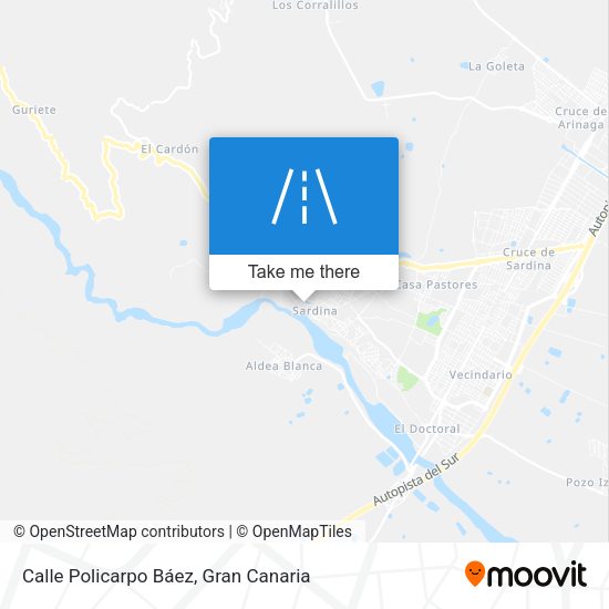 Calle Policarpo Báez map