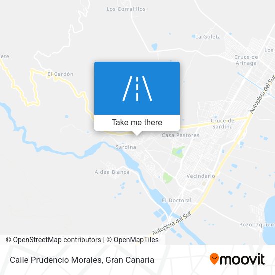 Calle Prudencio Morales map