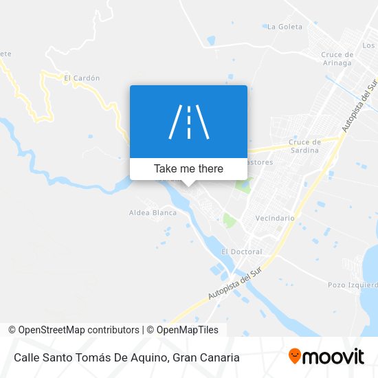Calle Santo Tomás De Aquino map