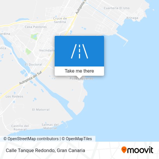 Calle Tanque Redondo map