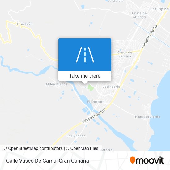 Calle Vasco De Gama map