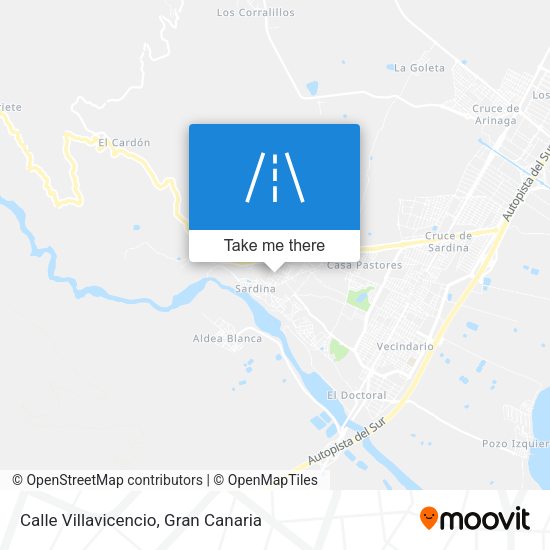 Calle Villavicencio map