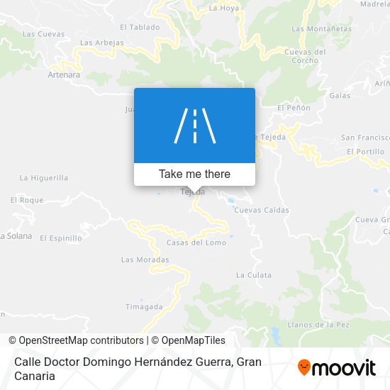 Calle Doctor Domingo Hernández Guerra map