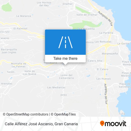 Calle Alférez José Ascanio map