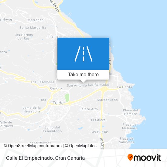 Calle El Empecinado map