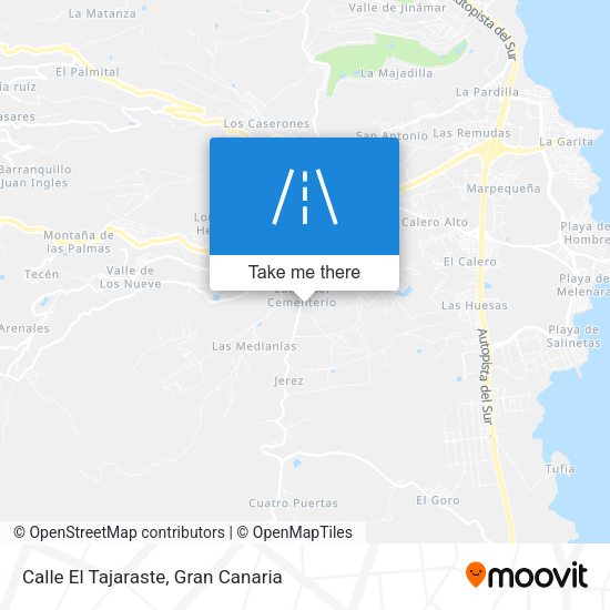 Calle El Tajaraste map