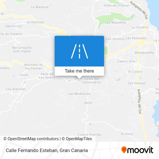 Calle Fernando Esteban map
