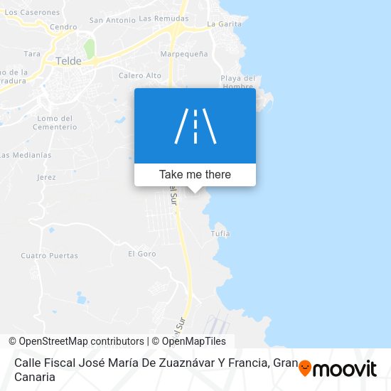 Calle Fiscal José María De Zuaznávar Y Francia map