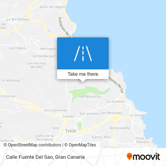 Calle Fuente Del Sao map