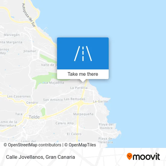 Calle Jovellanos map