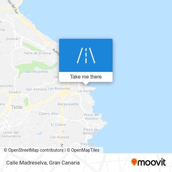 Calle Madreselva map