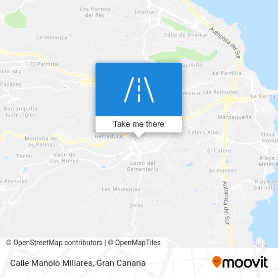 Calle Manolo Millares map