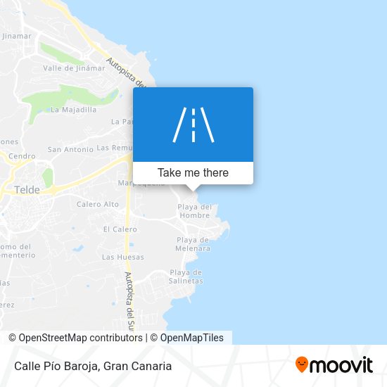 Calle Pío Baroja map