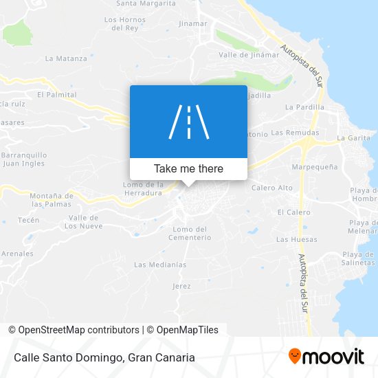 Calle Santo Domingo map
