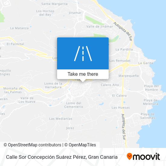 Calle Sor Concepción Suárez Pérez map