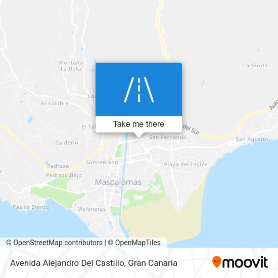 Avenida Alejandro Del Castillo map