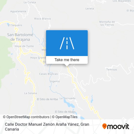 Calle Doctor Manuel Zenón Araña Yánez map