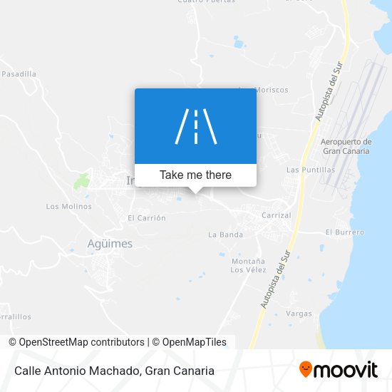 Calle Antonio Machado map