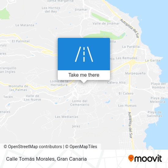 Calle Tomás Morales map