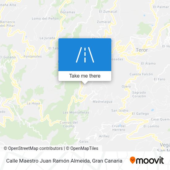 Calle Maestro Juan Ramón Almeida map