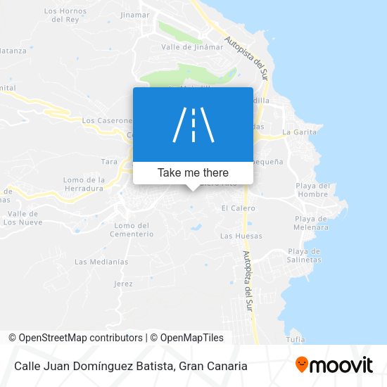 Calle Juan Domínguez Batista map