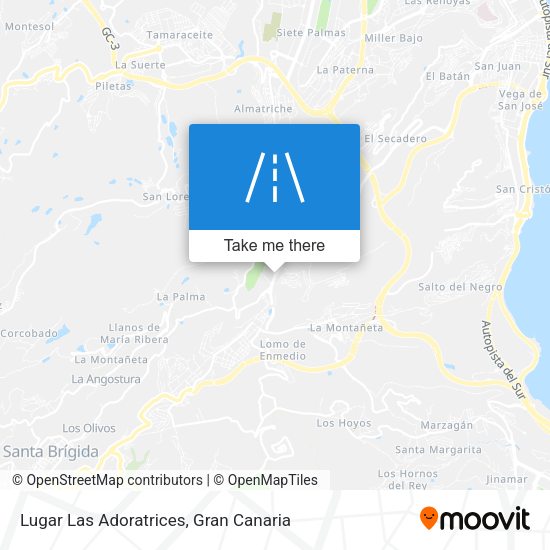 Lugar Las Adoratrices map