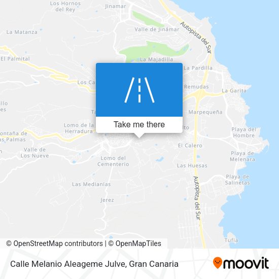 Calle Melanio Aleageme Julve map