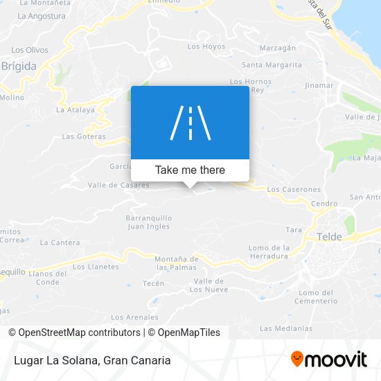 Lugar La Solana map