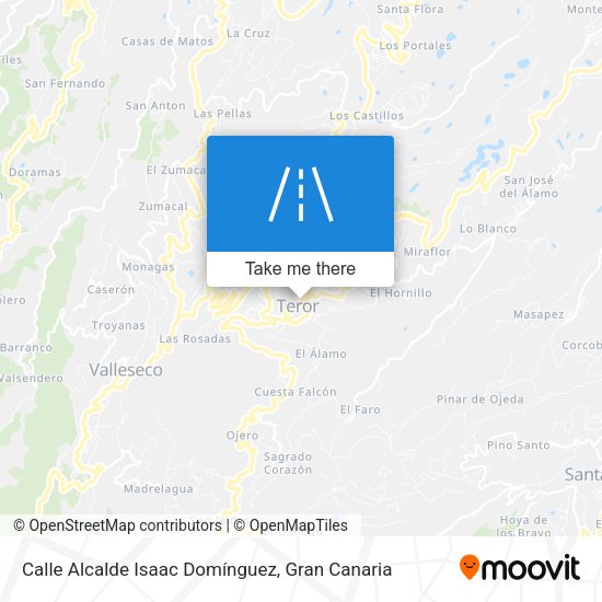 Calle Alcalde Isaac Domínguez map