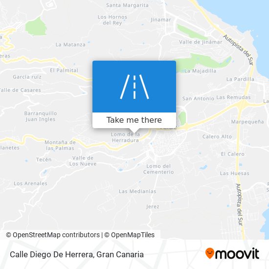 Calle Diego De Herrera map