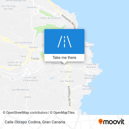 Calle Obispo Codina map