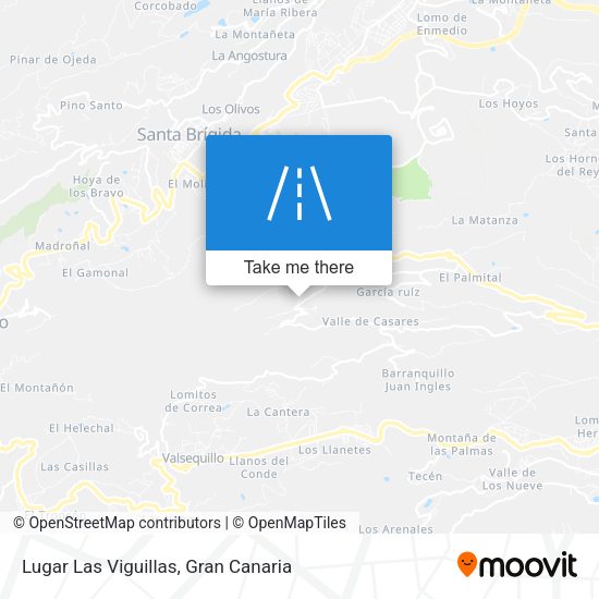 Lugar Las Viguillas map