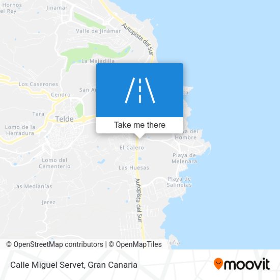 Calle Miguel Servet map