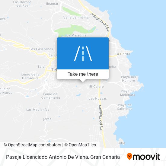 Pasaje Licenciado Antonio De Viana map
