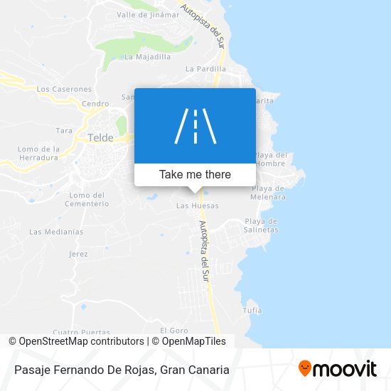 Pasaje Fernando De Rojas map