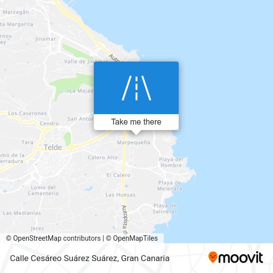 Calle Cesáreo Suárez Suárez map