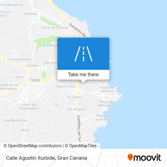 Calle Agustín Iturbide map