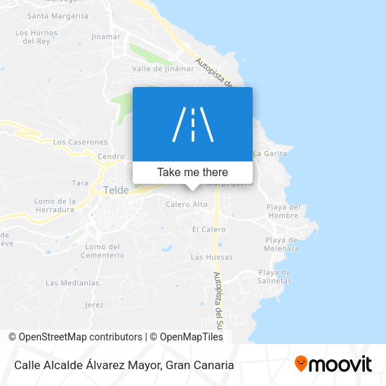 Calle Alcalde Álvarez Mayor map