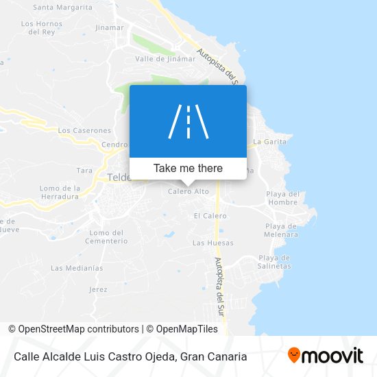 Calle Alcalde Luis Castro Ojeda map