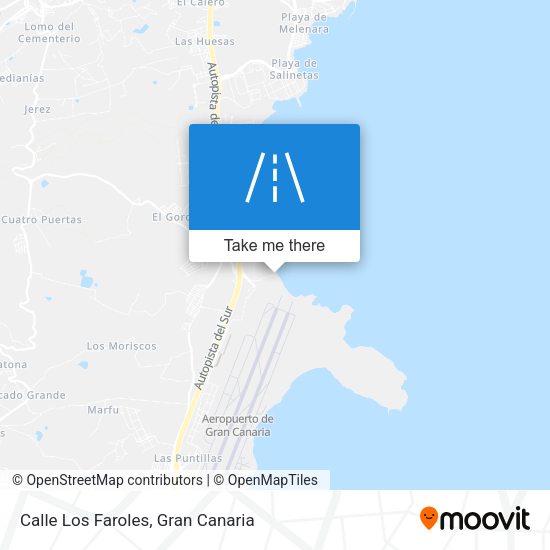 Calle Los Faroles map